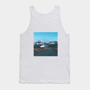 On the road x mountains x roads Tank Top